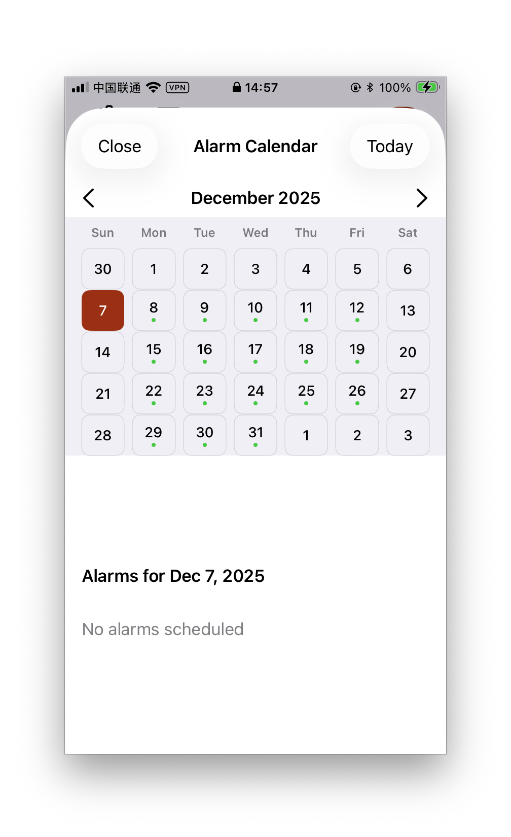 Rooster Time Alarm Creation & Editing